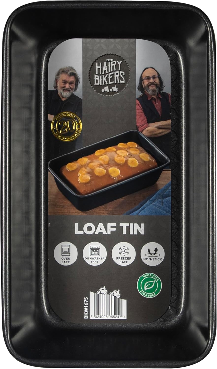 Hairy Bikers Bakeware, Loaf Pan, NonStick Coating, PFOA Free, Oven