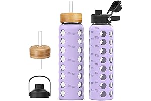 MUKOKO Sea Water Drinking Glass Bottles