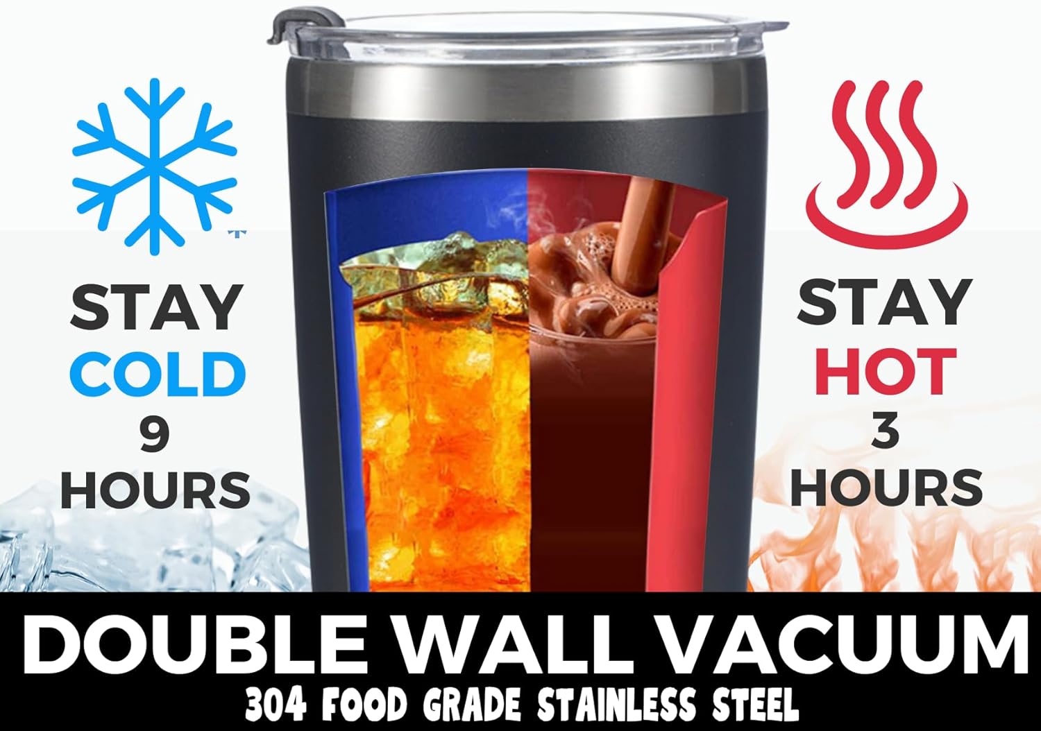 Onebttl Skiing Gifts for Men, 20oz Insulated Stainless Steel Tumbler, Perfect Ski Lovers Idea for Men/Male in Christmas, Birthday, Appreciation - I'M DIFFICULT - Image 4