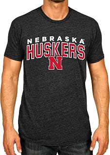 NCAA Adult Unisex Starting Fresh T-Shirt, Tag-Less Soft Cotton Blend, Short Sleeve Heathered College Tees