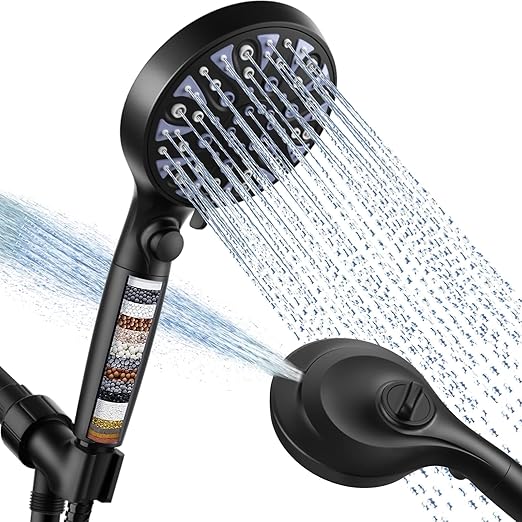 Handheld Shower Head with On Off Switch, Showerhead with Handheld 10