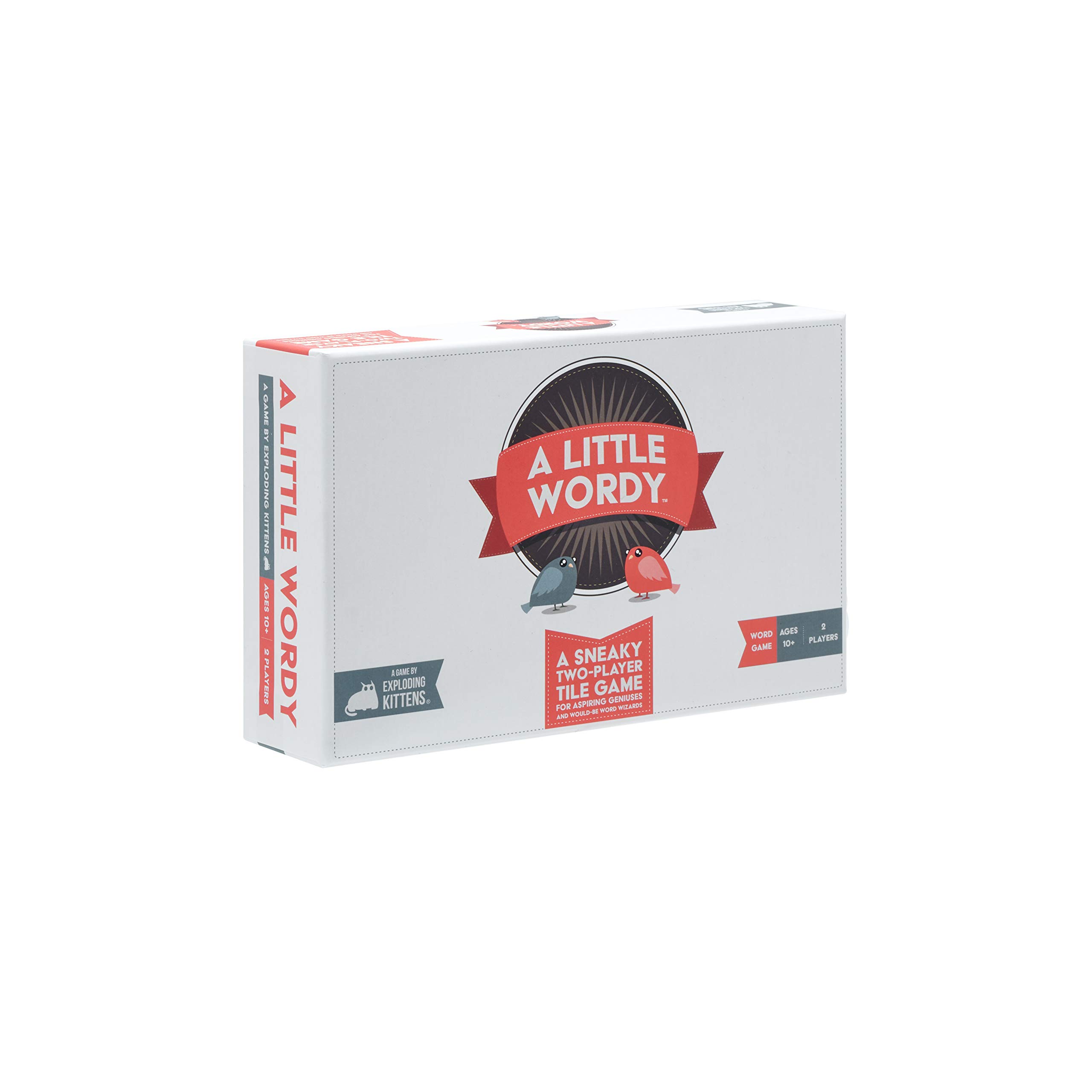 A Little Wordy by Exploding Kittens - Card Games for Adults Teens & Kids - Fun Family Games - A Russian Roulette Card Game