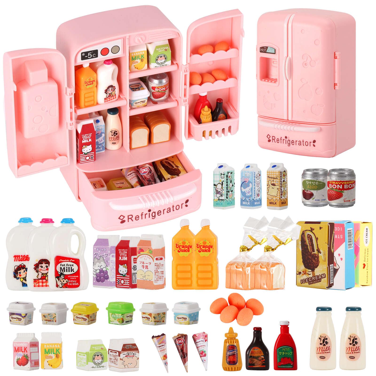 kimo Mini Refrigerator Toy - dollhouse accessories | Mubboo