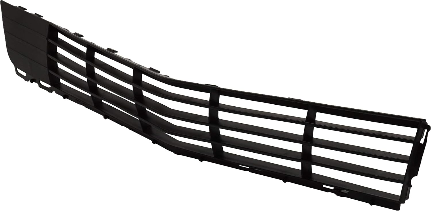 Evan Fischer Front, Driver and Passenger Side Bumper Grille Set of 2 Compatible with 2011-2015 Lincoln MKX Textured Black Plastic - FO1036184, FO1037105