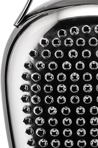 Miniatura 3 de Alessi "Cheese please" - Rallador de queso en acero inoxidable 1810 pulido con espejo, color plateado