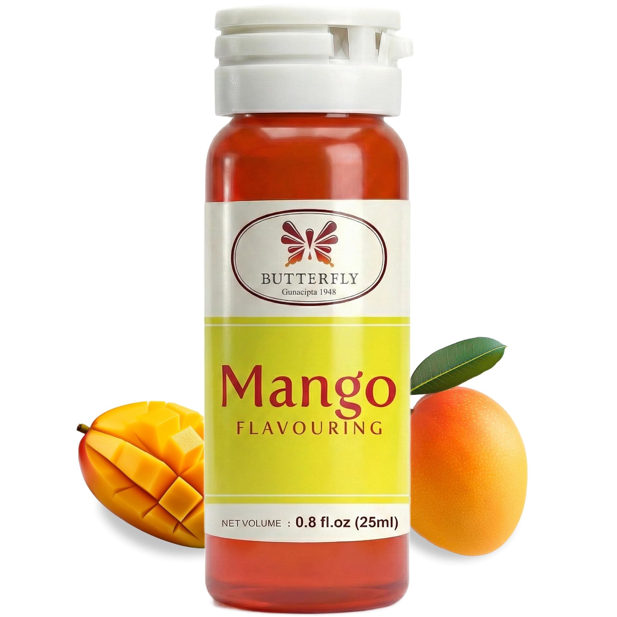 Butterfly Flavoring Extract Paste, 25 ml (Mango, Pack of 1)