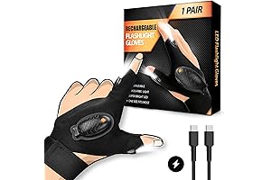 HANPURE Rechargeable Flashlight Gloves: The Ultimate Hands-Free Lighting Tool