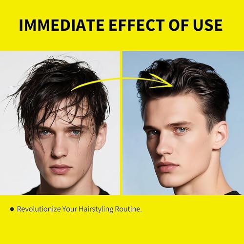 Miniatura 6 de SEVICH Pasta de peinado para hombres  Gel para el cabello potente mate, que contiene esencia vegetal, moldeador persistente, fresco y no graso,