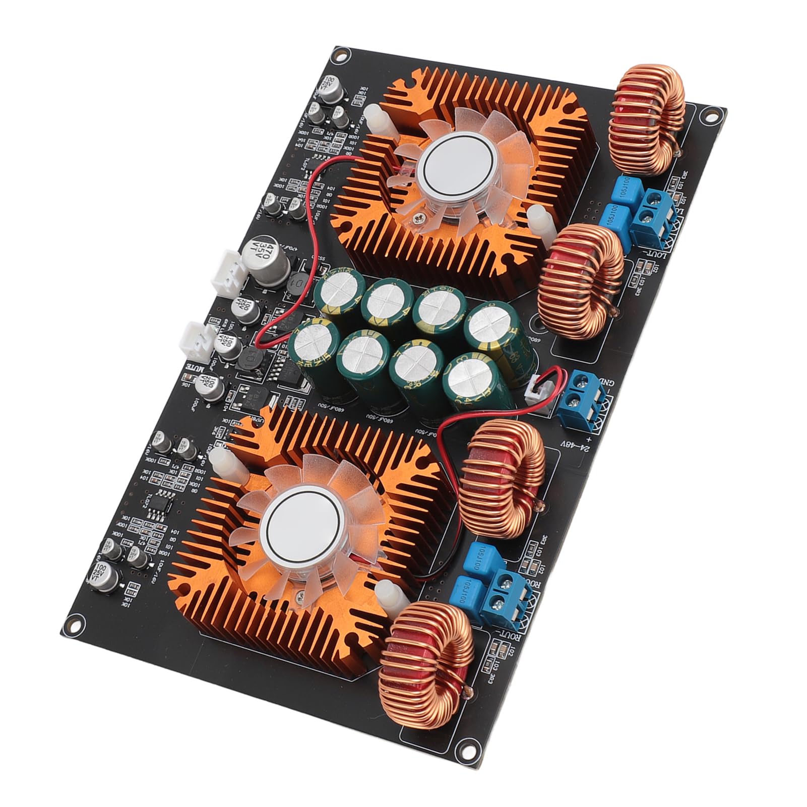 TPA3255 scheda amplificatore di potenza, scheda amplificatore stereo digitale, dual core classe D ad alta potenza 600 W 600 W modulo amplificatore audio fai da te per Home Theater