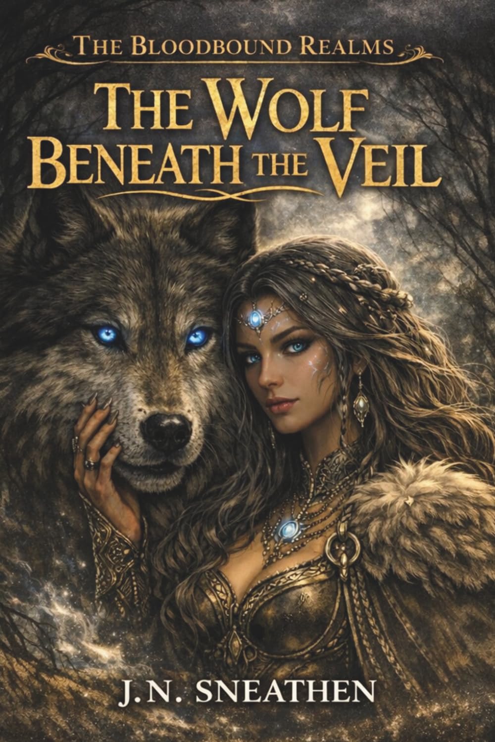 The Wolf Beneath The Veil (The BloodBound Realms)