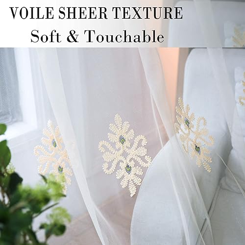 Miniatura 9 de Cortinas Vogol opacas, de chenilla, jacquard para ventana, cortinas elegantes, paño, tratamiento opaco para habitación, sal de estar, ojales