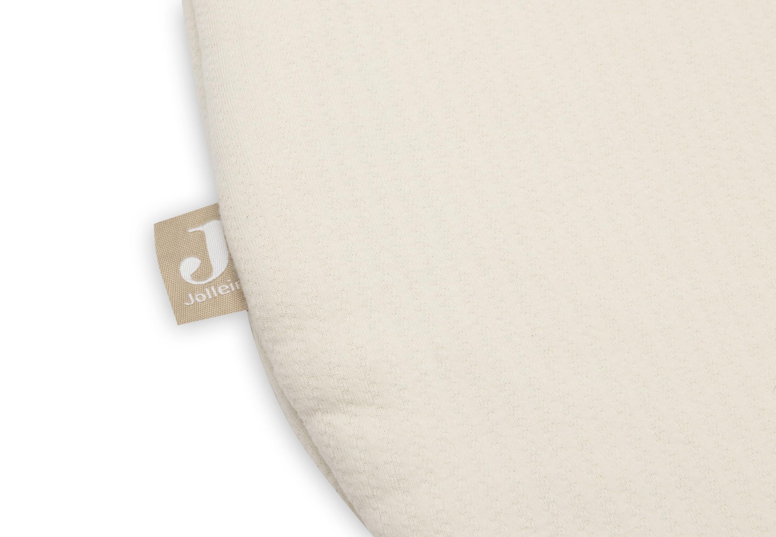 Jollein Gigoteuse bébé nouveau-né en jersey - 60 cm - Soft Twine - Oatmeal - 100% coton - 2,5 TOG - gigoteuse bébé doublée - certifiée OEKO-TEX