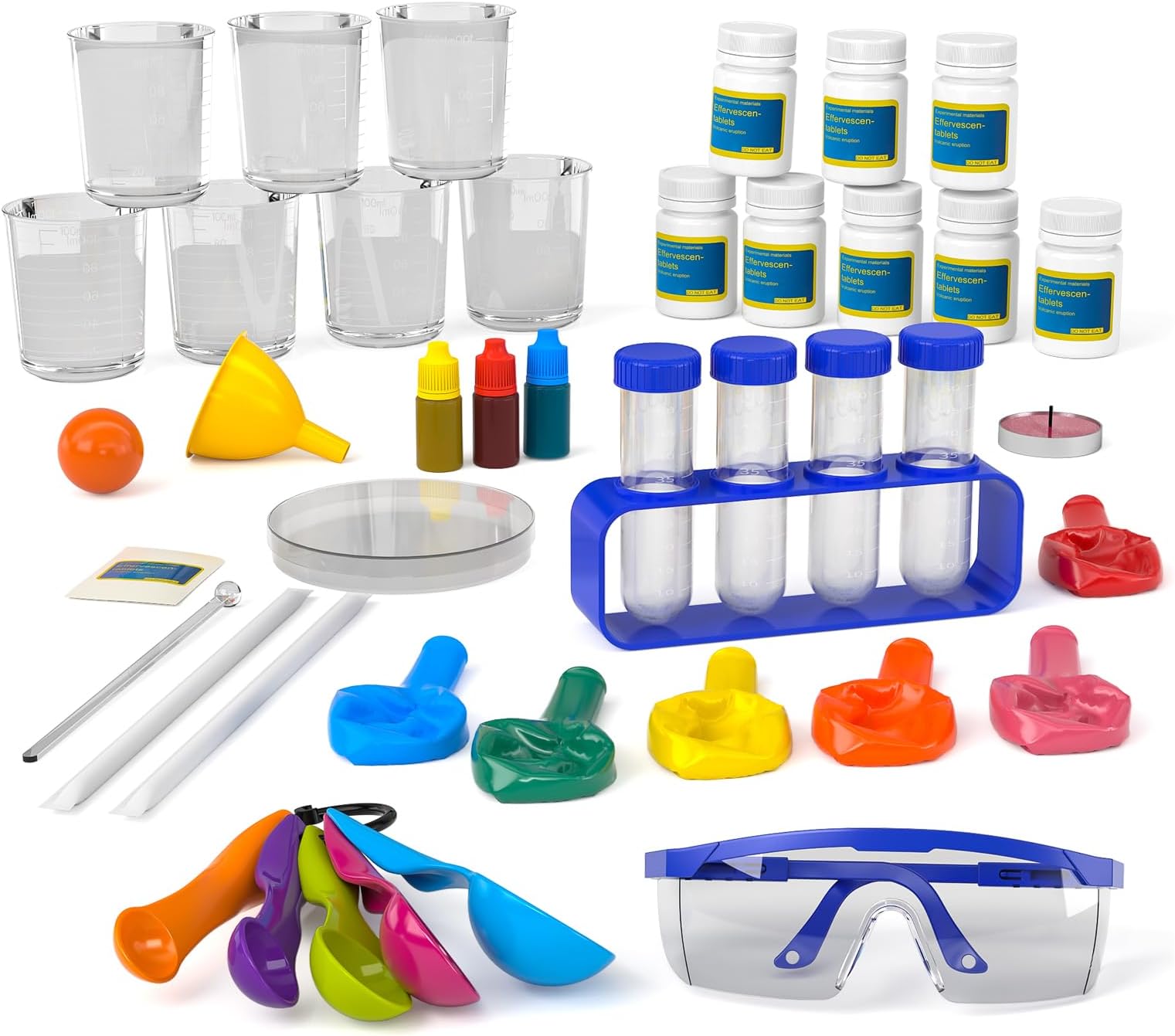 SNAEN Science Kit with 30 Science Lab Experiments,DIY STEM Educational Learning Scientific Tools for 3 4 5 6 7 8 9 10 11 Years Old Boys Girls Kids Toys Gift