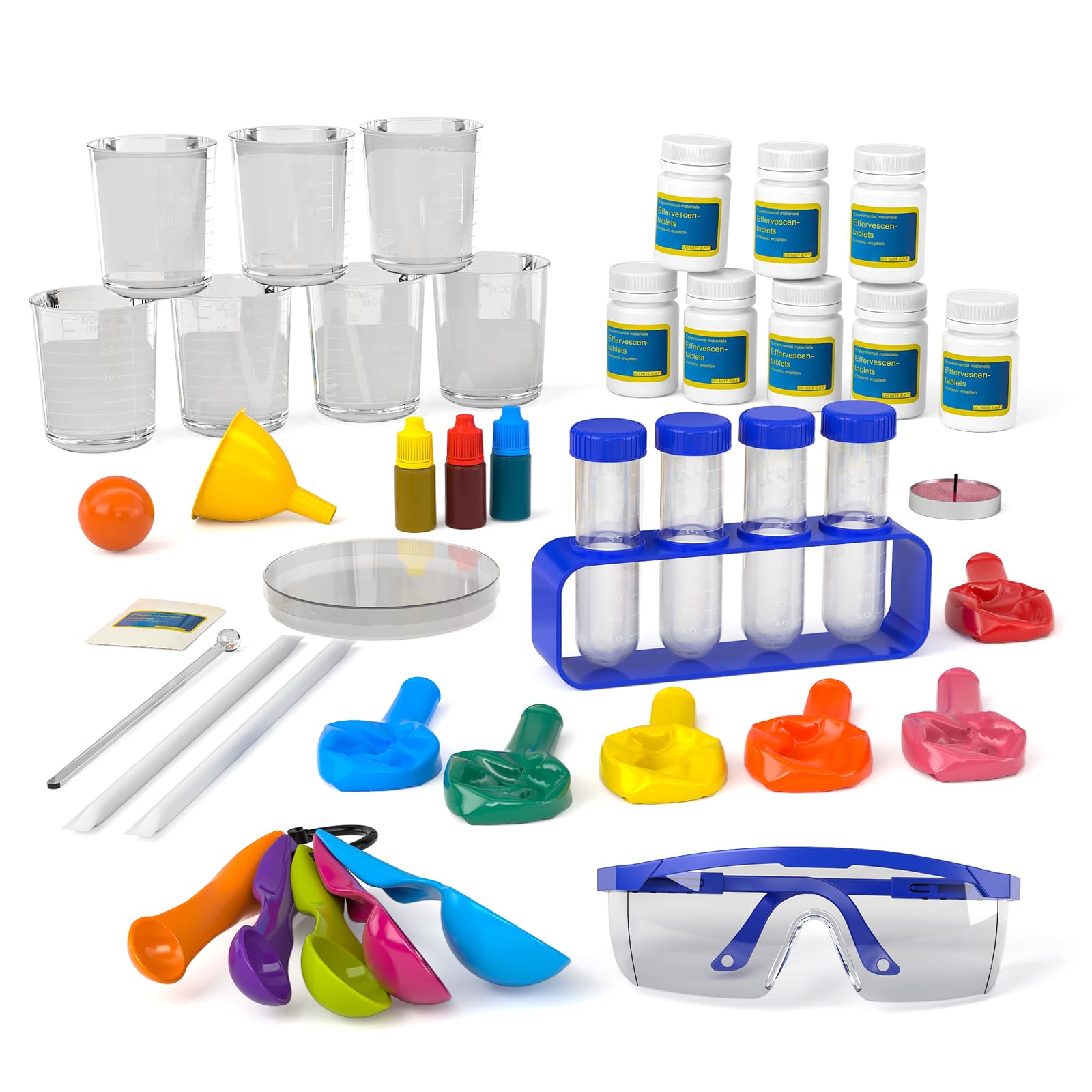 SNAEN Science Kit with 30 Science Lab Experiments,DIY STEM Educational Toys for Kids Aged 3 4+,Discover in Learning,Bottle Packaging