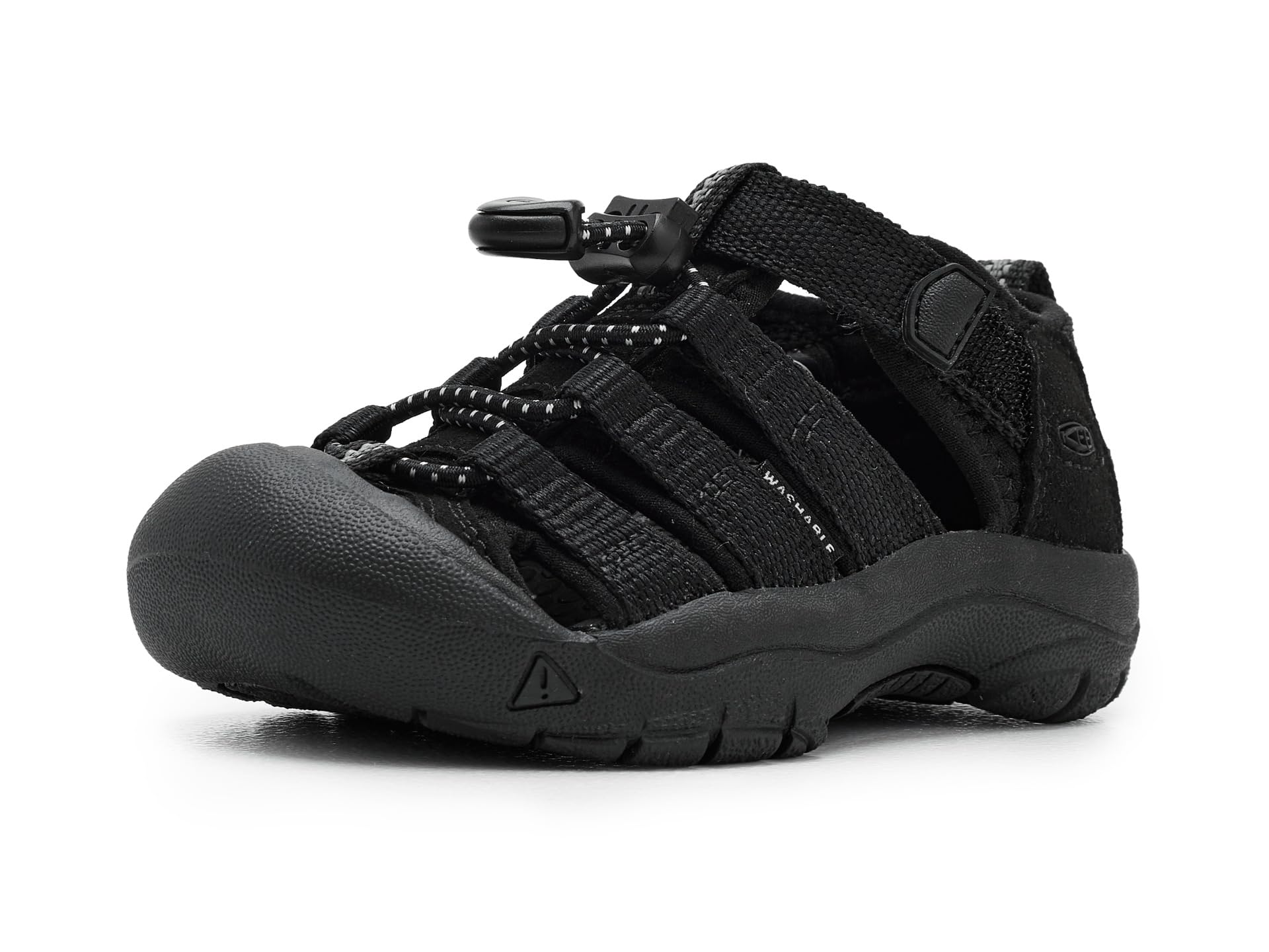 KEEN Unisex Newport H2 (Toddler/Little Kid) Triple Black 13 Medium
