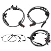Speedwow 4個 Abs ホイール スピード センサー フロント リア 左 右 2005-2010 クライスラー 300 2008-2010 ダッジ チャレンジャー 2006-2010 ダッジ チャージャー 2005-2008 ダッジ マグナム Als1931 Als1936に対応