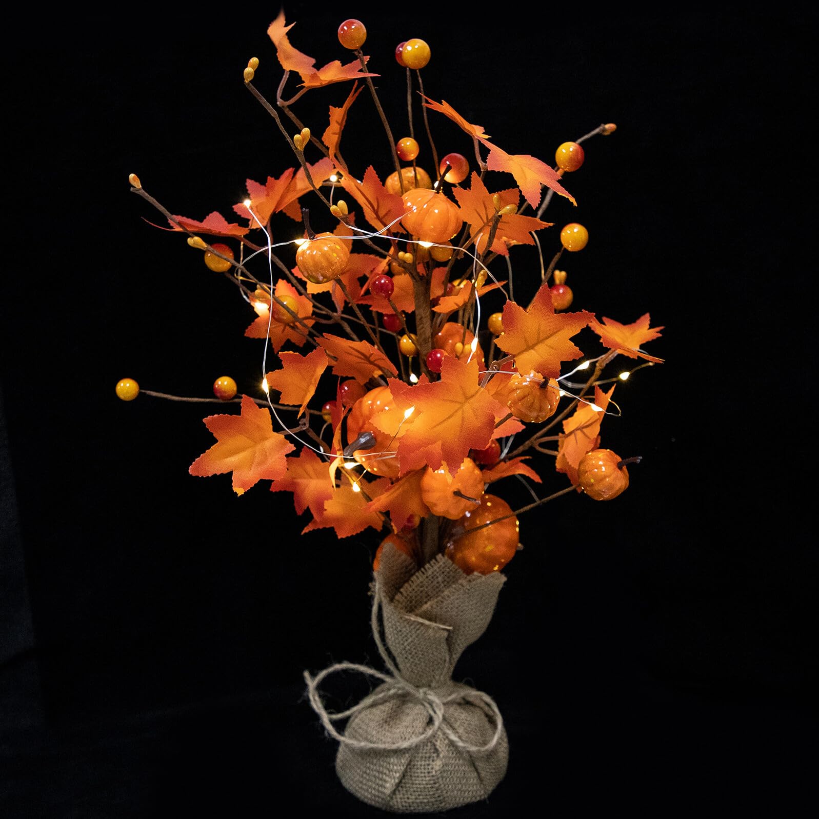 Luz decorativa de otoño MUCKLILY, el detalle ideal para celebrar Acción de Gracias