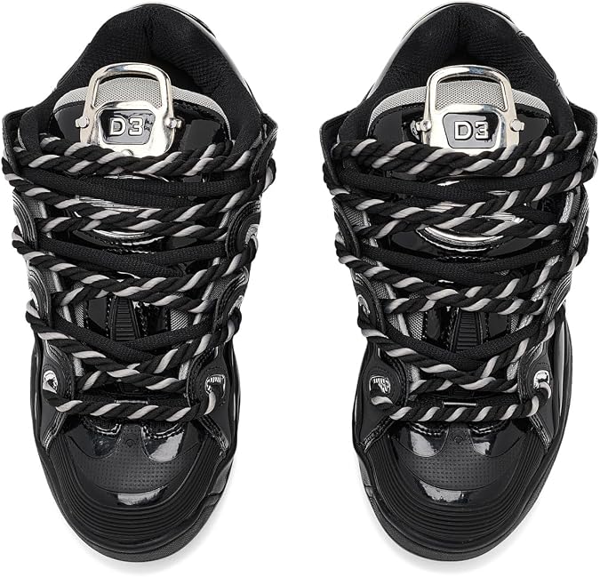 Osiris Men's D3 2001, 25 Years/Black/Silver, 12 Medium