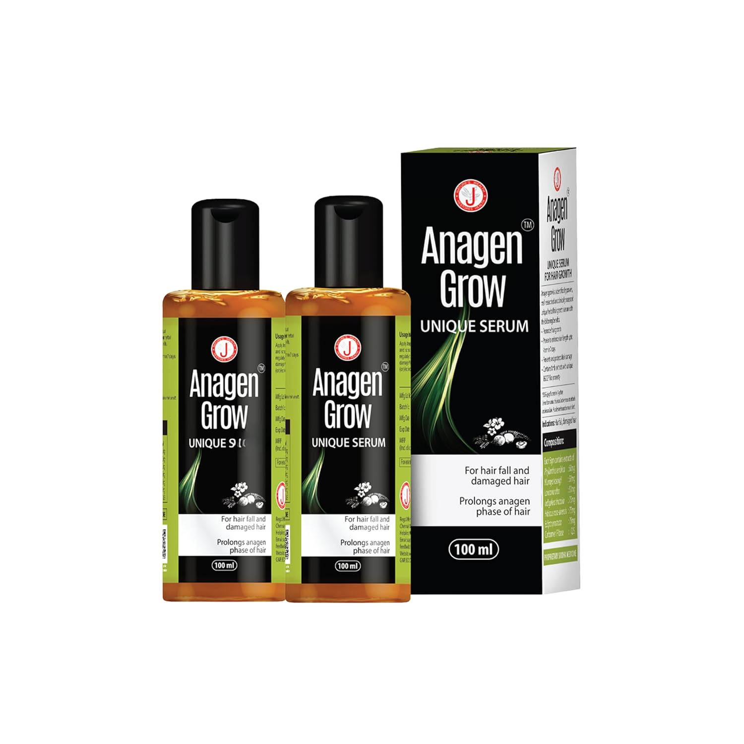 Dr JRKs Anagen grow 100 ml Pack of 2