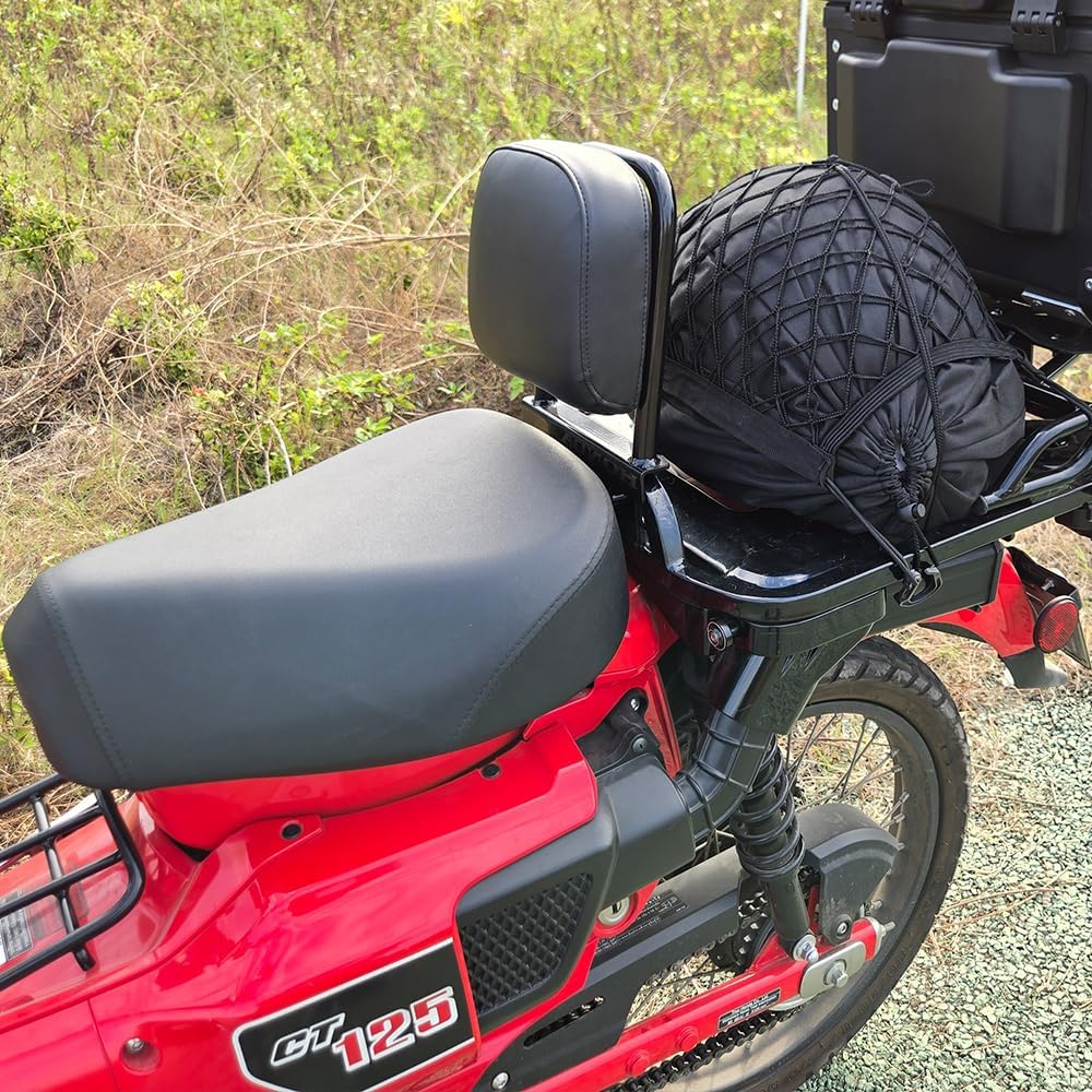 Motorcycle Driver Rear Backrest Kit for Honda CT125 Trail 125 Hunter Cub 125