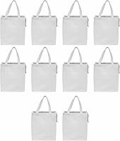 Vista 21 de DISCOUNT PROMOS Juego de 10 bolsas de mano aisladas no tejidas, paquete a granel, reutilizables, ideales para picnic, camping, playa, actividades al