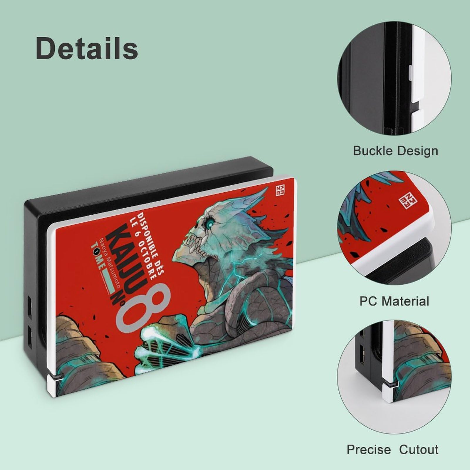 Amazon | 怪獣8号SWITCH ベーシック保護ケース Switch ゲーム機ハード