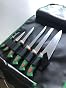 Sanelli Set 5 Coltelli In Borsa Rigida Premana Professional, Made In Italy, Con Protezione Antibatterica Biomaster, Approvati FIC