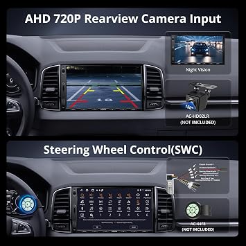 ATOTO A5L 7inch Android Double DIN Car Stereo, Wireless CarPlay&Android Auto, Wi-Fi/USB/BT Tethering, QLED Touch Screen Car CarPlay, DSP, MirrorLink, FM&SS Radio, HD LRV, HDMI Out, AI&GPS Tracking