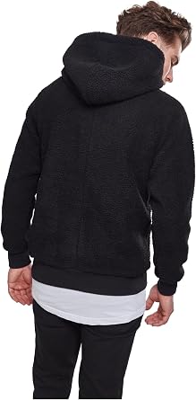 Urban Classics Men's Tb2404-sherpa Hoody Hooded Sweatshirt (pack of 1)