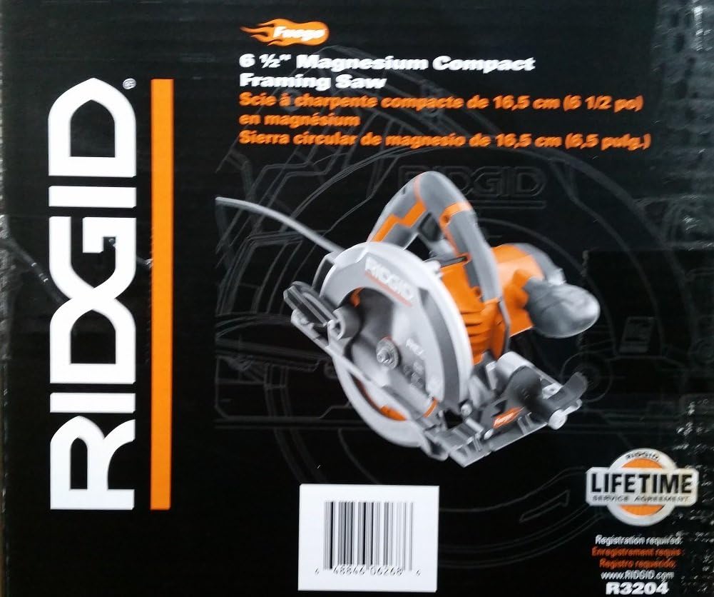 RIDGID Fuego 12-Amp 6-1/2 in. Magnesium Compact Framing Circular Saw - - 