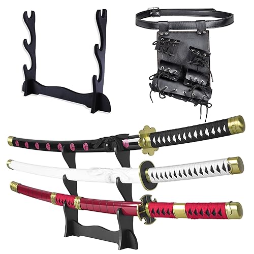 Adust Carbon Steel Roronoa Zoro Swords, Real Metal Anime Sword,