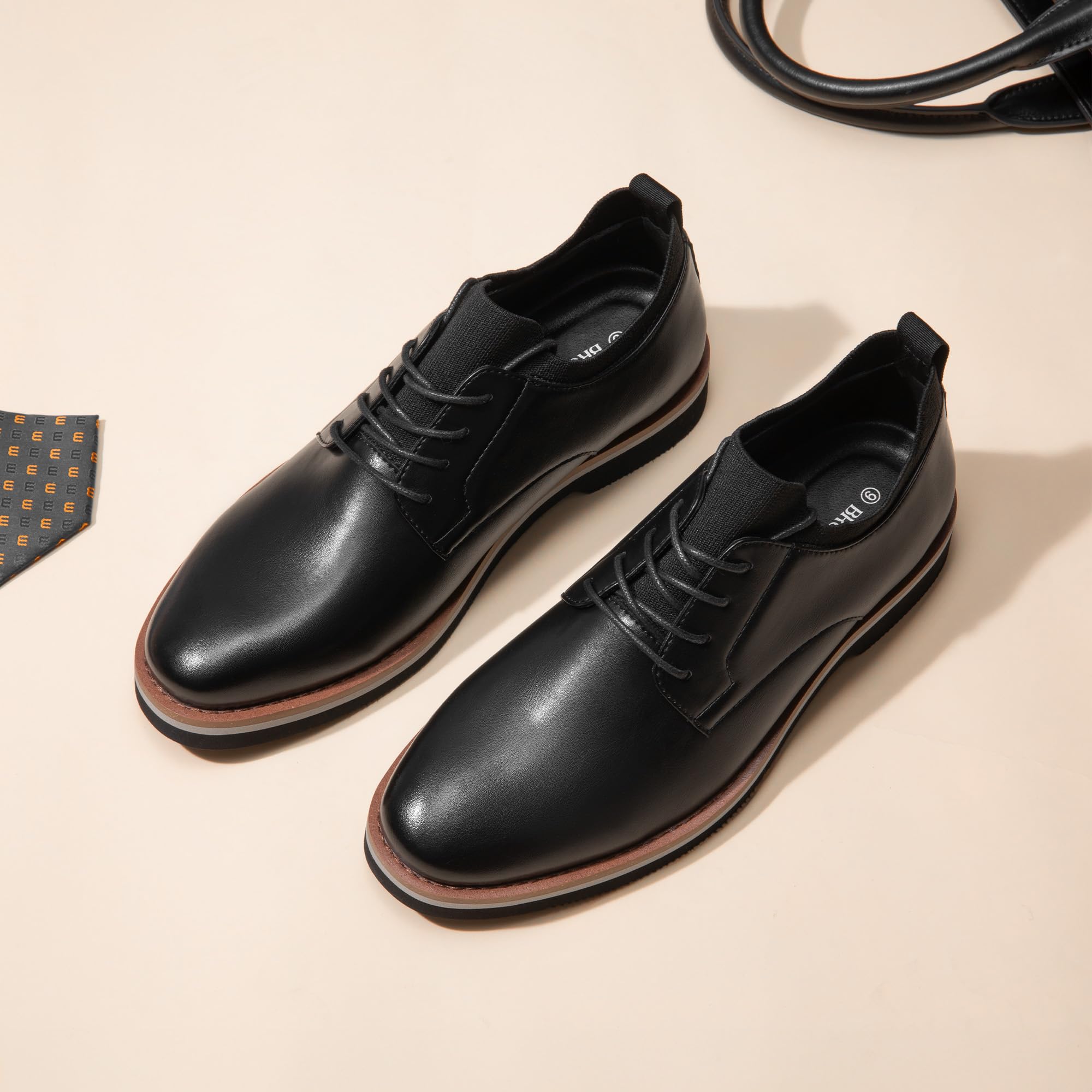 Bruno Marc Scarpe Stringate Uomo Classiche Comode Scarpe Eleganti Uomo Derby Scarpe per Business Office