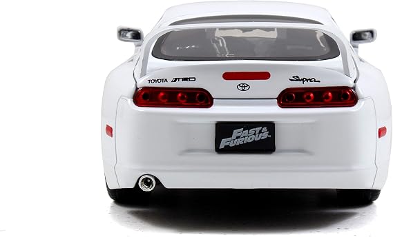 Jada 1/24 Scale Diecast 97375 - Brian's Toyota Supra - Fast & Furious - White