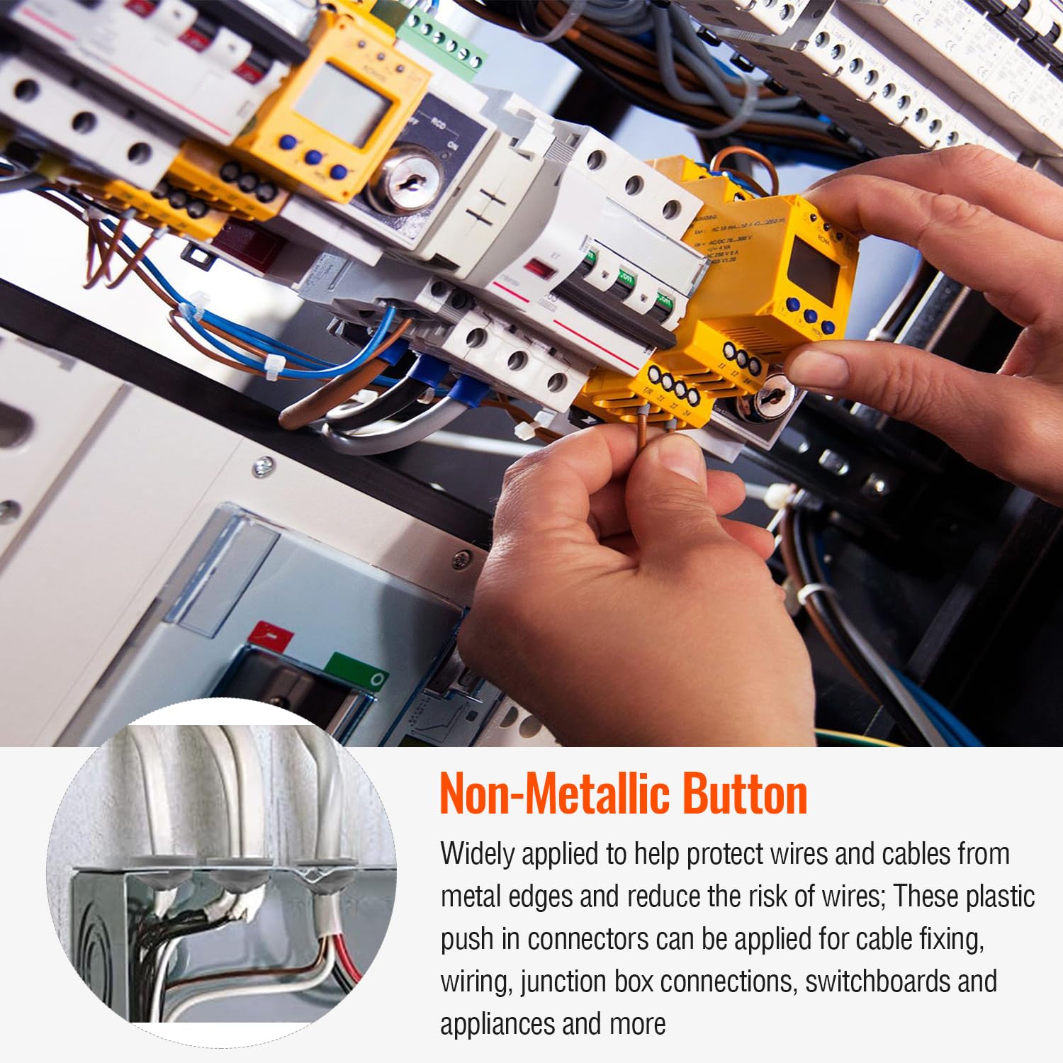 120 Electrical Box Connectors - Push In Wire Terminals -5