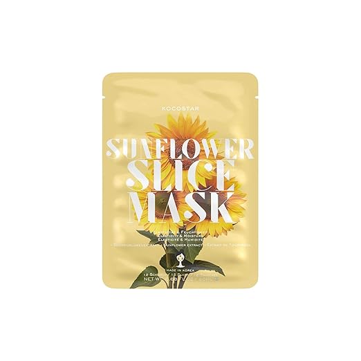 Kocostar Flower Mask Sheet Sunflower 10 Pouches