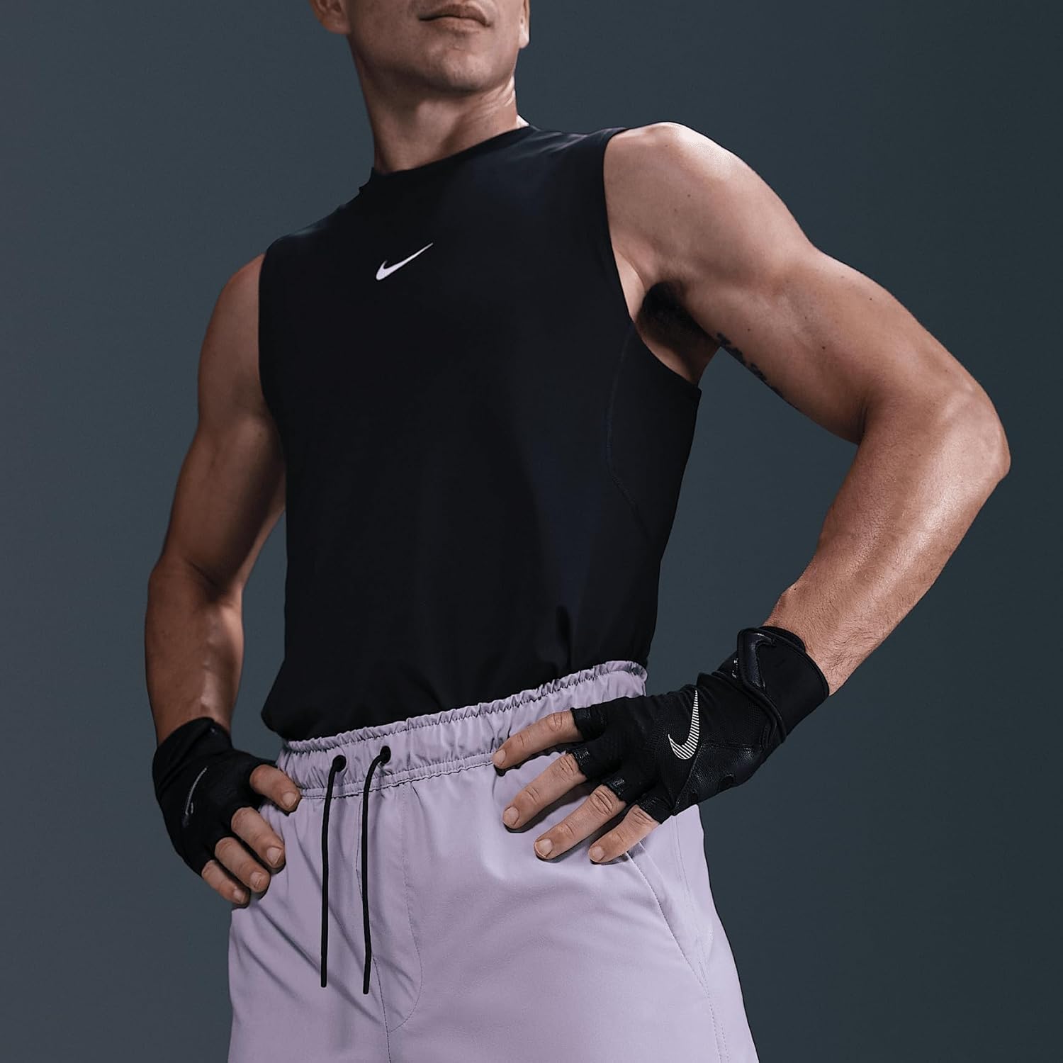 Nike Unlimited Men's Dri-FIT 5" Unlined Versatile Shorts (DV9336-515, Hydrangeas/Black/Hydrangeas) Size Large
