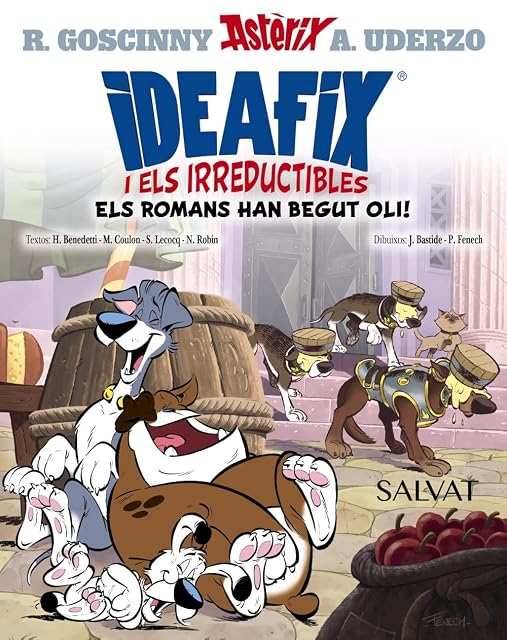 Portada de Ideafix i els irreductibles, 2. Els romans han begut oli!
