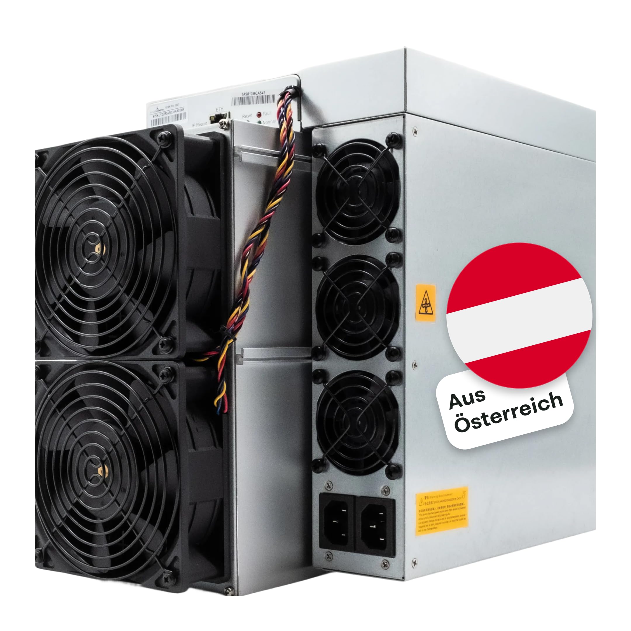 Bitmain Antminer S19k Pro Bitcoin Miner 2760 W | 120 TH/s | Crypto/ASIC  Miner