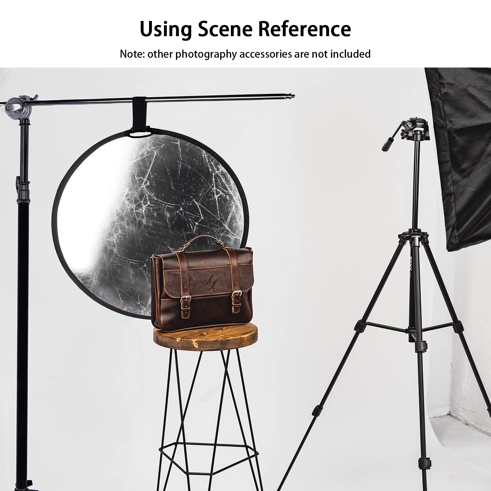 Selens 5-in-1 60cm Rund Reflektor Tragbarer Faltbarer für Fotografie Fotostudio Beleuchtung und Außenbeleuchtung
