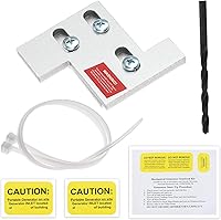 Vista 1 de Kit de enclavamiento para generador compatible con paneles General Electric GE de 150 o 200 amperios, kit de enclavamiento eléctrico horizontal