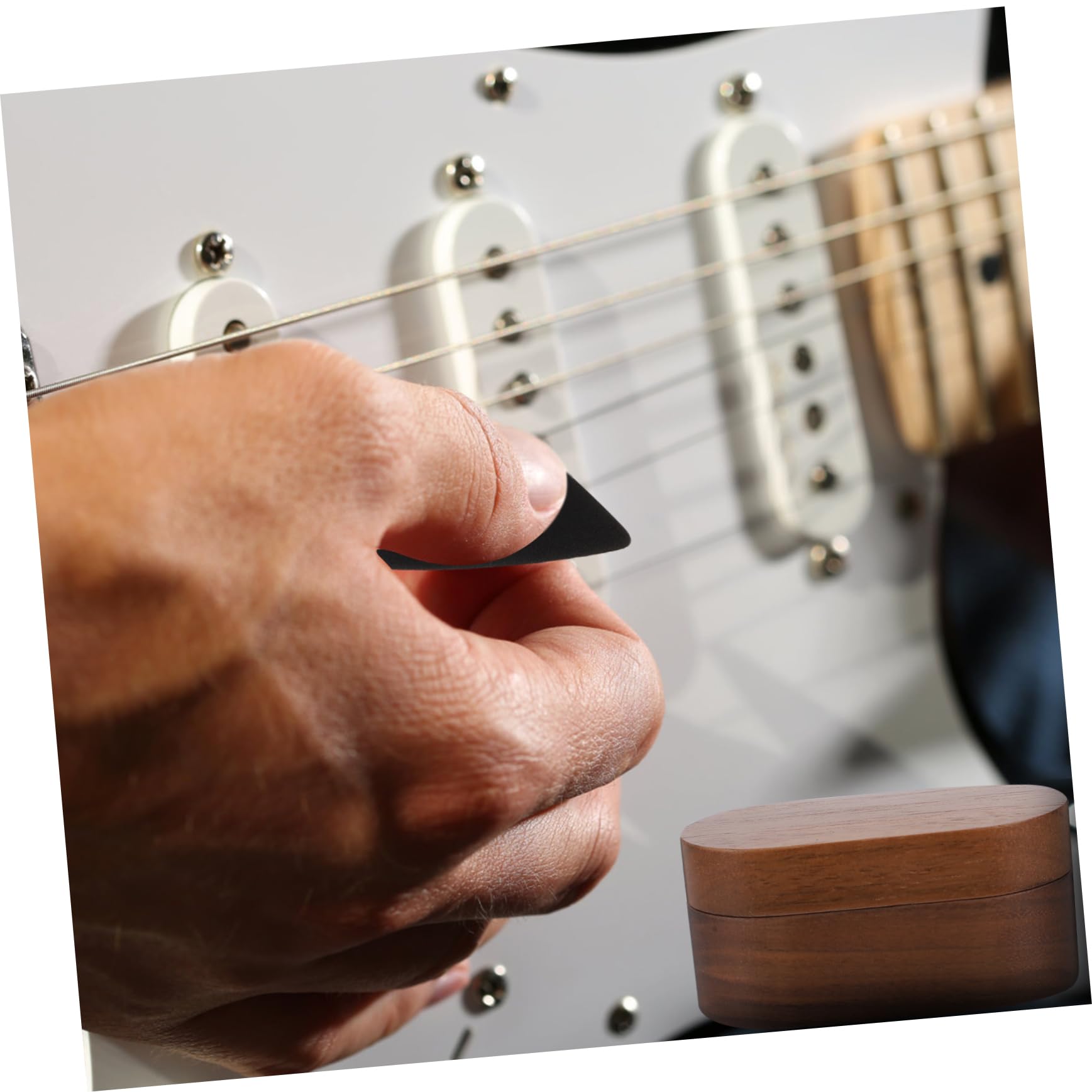 ibasenice 4stücke Gitarren-Pick-aufbewahrungsboxen Assortierte Farben Für Plectrum-Ordnung Und Schutz Für Musiker Und Geschenkideen Ohne Picks
