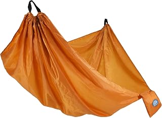 Equip Outdoors Portable Camping Hammock, Hanging Kit Included, One Person Recycled Fabric Hammock, Turmeric Yellow Price In India