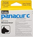 Panacur C Canine Dewormer (Fenbendazole), 1 Gram, Yellow, 3 Count (Pack of 1)