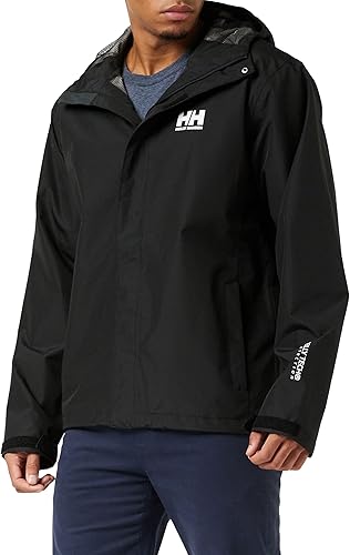 Chaqueta Helly Hansen Seven J, impermeable, con capucha, para hombre
