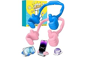 Thumbs Up Lazy Phone Stand, the Perfect Kid-Friendly Cellphone Holder for Joyful Entertainment
