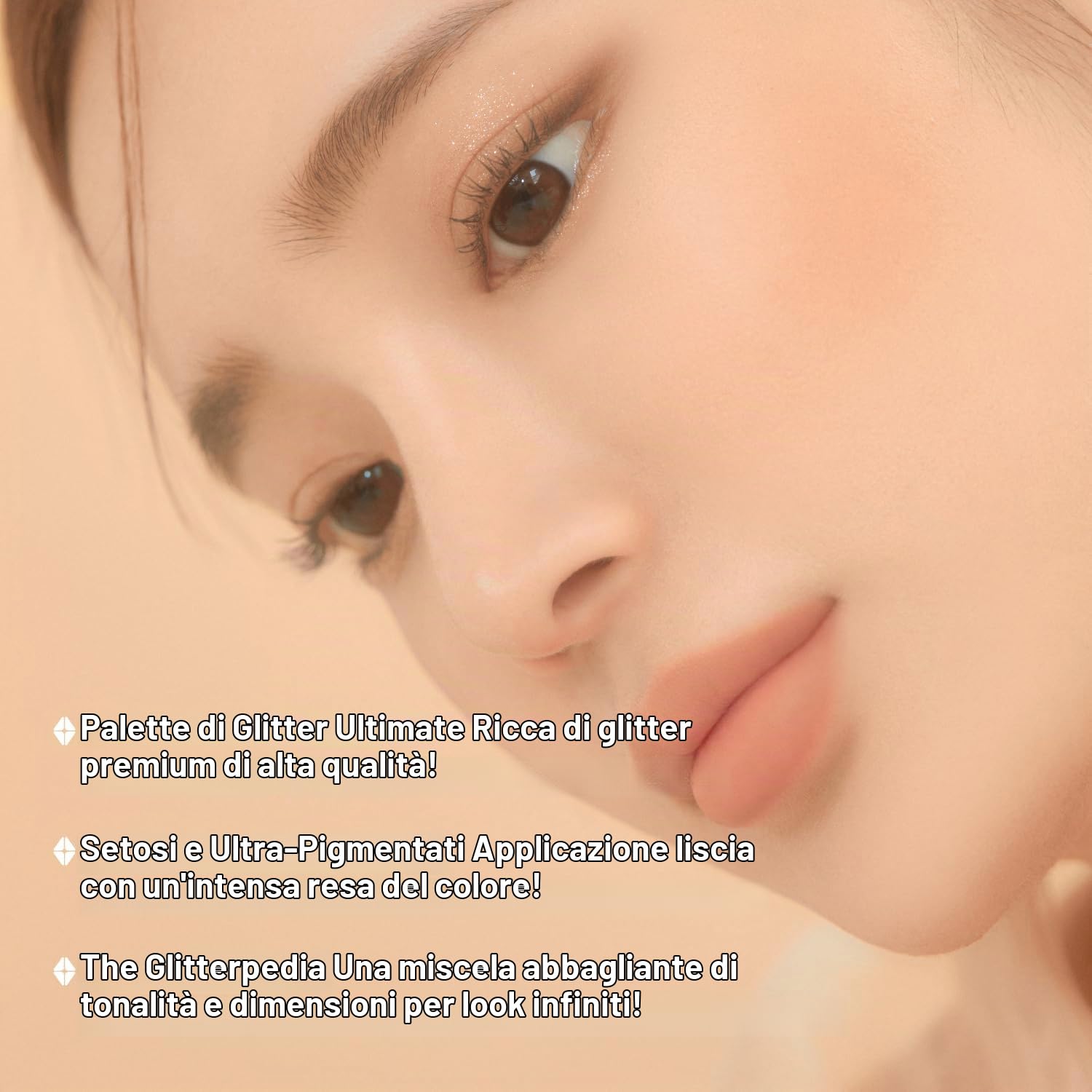 UNLEASHIA | Palette occhi Glitterpedia NO.2 Tutto marrone