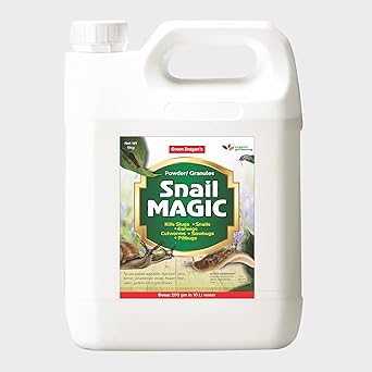 Green Dragon Home Solutions | Natural & Organic | SNAIL MAGIC, Garden Slug & Snail Repellent - 5 kg