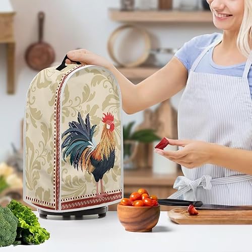 Miniatura 3 de DISNIMO Cubierta para licuadora de gallo, cubiertas para electrodomésticos de cocina, batidora de pie o máquina de jugo de café, cubierta antipolvo