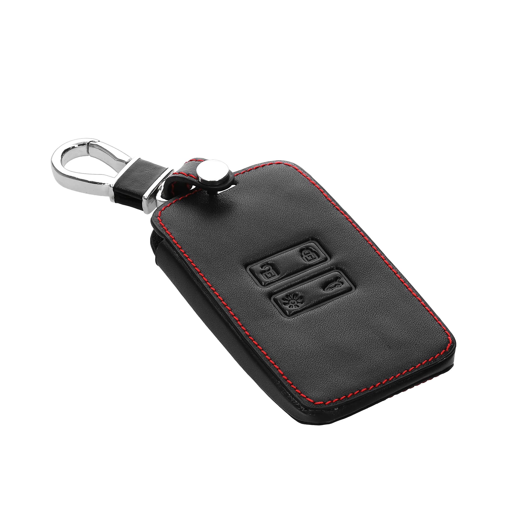 Custodia Telecomando Renault Keyless - Cover Silicone Blu E Rosso | Protezione Da Graffi E Sporco