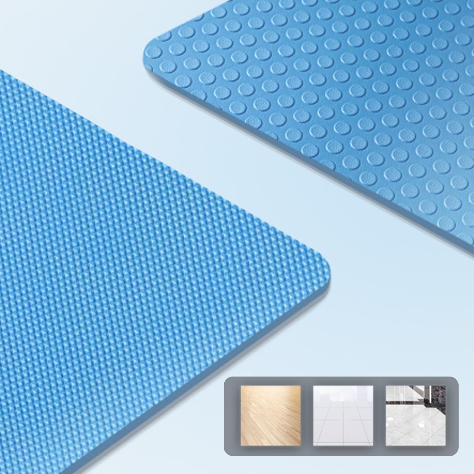 Esterilla de Yoga Plegable,Suave CóModa Esterilla Pilates & Incluye Bolsa de Transporte Women Men Exercise Mats para Gimnasia, MeditacióN, Viajes Y Cualquier Tipo de Entrenamiento